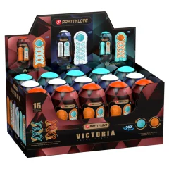 PRETTY LOVE - VICTORIA MASTURBATOR 15 PEAS