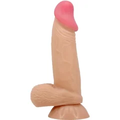 PRETTY LOVE - SLIDING SKIN SERIES REALISTIČNI DILDO Z DRSNIM NISKOM 19,4 CM