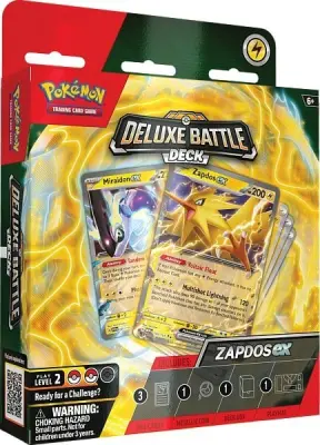 Deluxe Battle Deck Ninetales ex & Zapdos ex karte