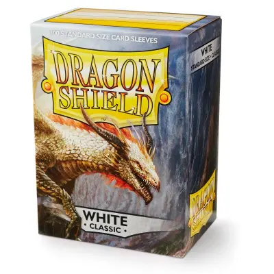 Dragon Shield Standard Sleeves: White ovitki