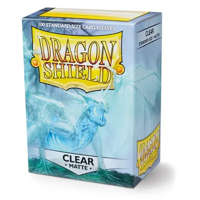 Dragon Shield Standard Sleeves: Clear [Matte] ovitki