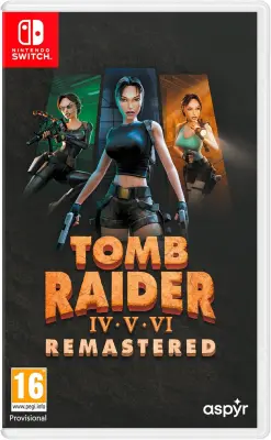 TOMB RAIDER IV-VI REMASTERED STARRING LARA CROFT igra za NINTENDO SWITCH