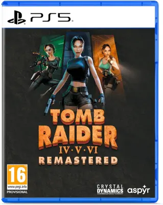 TOMB RAIDER IV-VI REMASTERED STARRING LARA CROFT igra za PLAYSTATION 5