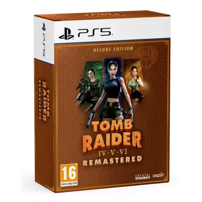 TOMB RAIDER IV-VI REMASTERED STARRING LARA CROFT - DELUXE EDITION igra za PLAYSTATION 5