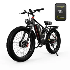 DUOTTS S26 električno kolo, 750W*2 motor, 48V 20Ah, največja hitrost 55km/h, doseg 100-120Km, z APP, Bluetooth povezava, največja nosilnost 150KG