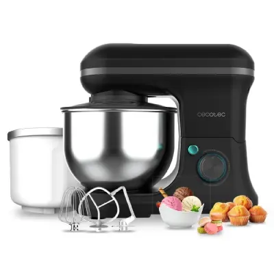 CECOTEC 04381 - Cecomixer Merengue 5L 1200 Sladoled Črna Stoječi mešalnik