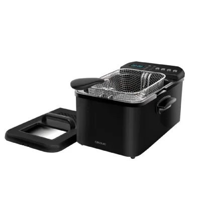 CECOTEC 04301 - Cvrtnik Cleanfry Luxury 3000 črne barve