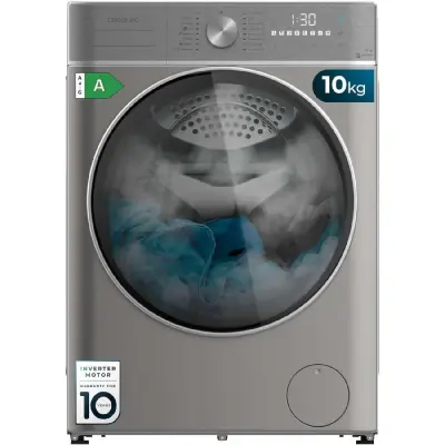 CECOTEC 02787 - Pralni stroj Bolero DressCode 10800 Inverter Steel A