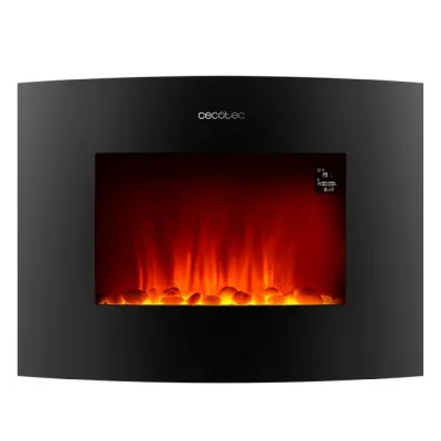 CECOTEC 05813 - Chimenea eléctrica ReadyWarm 2250 Curved Flames Connected