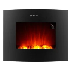 CECOTEC 05814 - Chimenea eléctrica ReadyWarm 2650 Curved Flames Connected