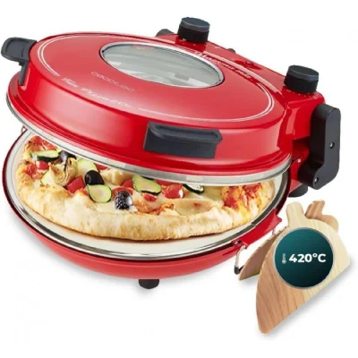 CECOTEC 03826 - Fun Pizza&Co Mamma Mía Vista Električna peč za žar za pico