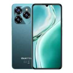 OUKITEL C50 5G 8 + 128 GB dvojno kartično telefono, zelene barve
