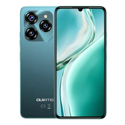 OUKITEL C50 5G 8 + 128 GB dvojno kartično telefono, zelene barve