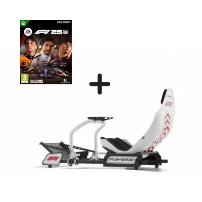 PLAYSEAT FORMULA INSTINCT F1 EDITION gaming stol + XBSX EA SPORTS F1 25 igra