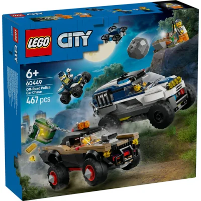 LEGO City 60449 Terenski policijski avtomobilski pregon