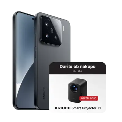 Obnovljeno - kot novo - XIAOMI 15 12/512GB Black
