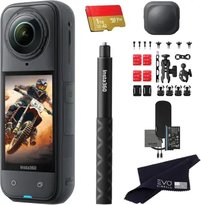 Insta360 X5 Motorcycle Bundle