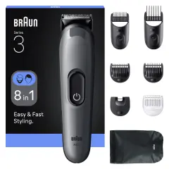 BRAUN Series 3 AIO3540 komplet za urejanje