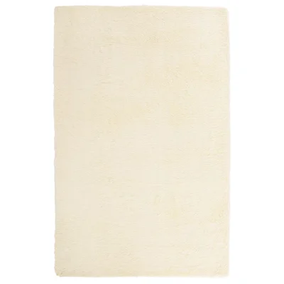 Visoka košata Preproga, Rug krem 130x200 cm poliester