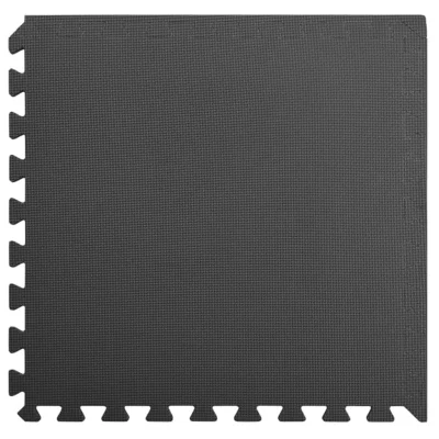 Talne podloge 24 kosov 8,64 ㎡ EVA pena črne barve