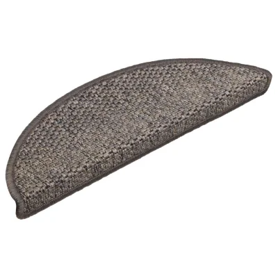 Samolepilne Preproga, Ruge za stopnice sisal 15 kosov 56x17x3 cm