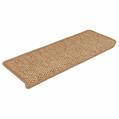 Samolepilne Preproga, Ruge za stopnice sisal 15 kosov 65x21x4 oranžne