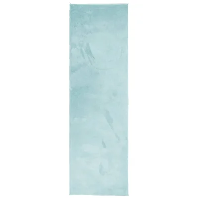 Preproga, Rug s kratkimi vlakni zelena 80x250 cm