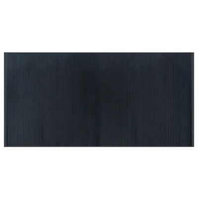 Preproga, Rug pravokotna siva 100x200 cm bambus