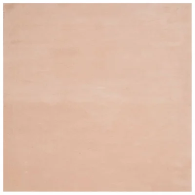 Preproga, Rug s kratkimi vlakni mehka pralna rožnata 160x160 cm