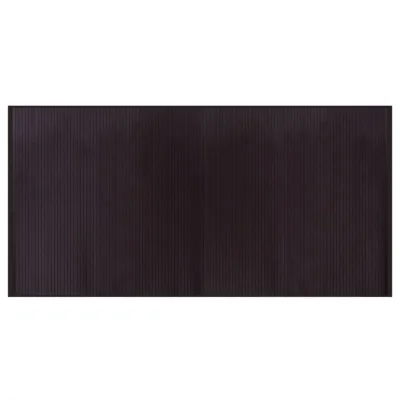 Preproga, Rug pravokotna temno rjava 100x200 cm bambus