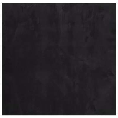 Preproga, Rug s kratkimi vlakni mehka pralna črna 160x160 cm