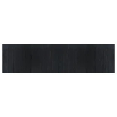 Preproga, Rug pravokotna siva 100x400 cm bambus