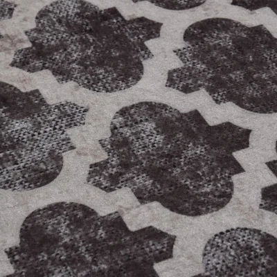 Preproga, Rug pralna φ120 cm večbarvna protizdrsna