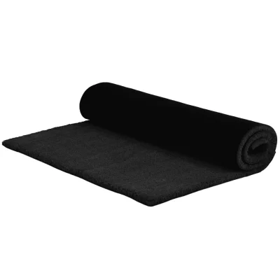 Preproga, Rug črne barve 100x200 cm kokosova vlakna