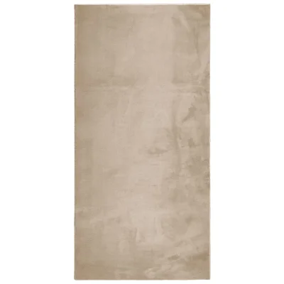 Preproga, Rug kratka vlakna mehka pralna peščena 100x200 cm