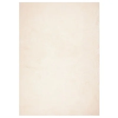 Preproga, Rug kratka vlakna mehka in pralna bež 120x170 cm