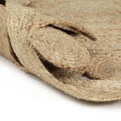 Preproga, Rug iz ročno pletene jute 120 cm