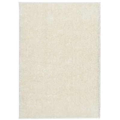 Preproga, Rug visoka vlakna sijoč videz krem 120x170 cm