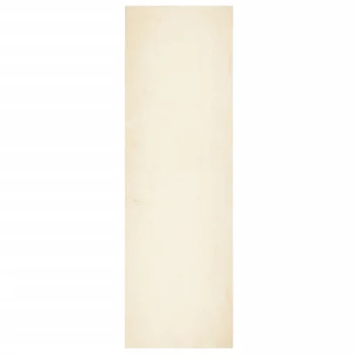 Preproga, Rug s kratkimi vlakni mehka pralna krem 80x250 cm