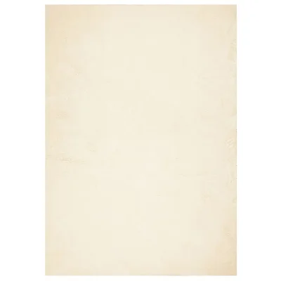 Preproga, Rug s kratkimi vlakni mehka pralna krem 120x170 cm