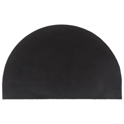 Preproga, Rug naravne barve polokrogel 50x80 cm kokosova vlakna