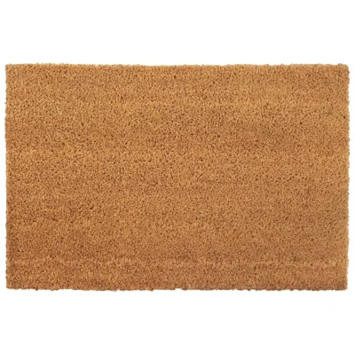 Preproga, Rug 5 kosov naravne barve 40x60 cm kokosova vlakna