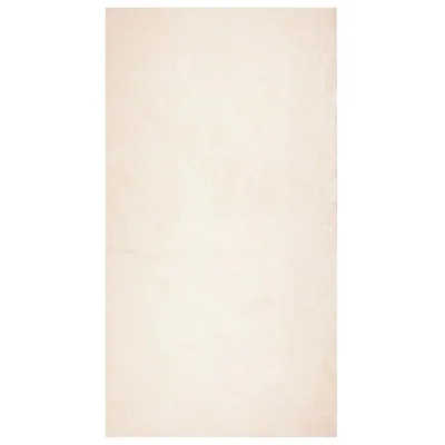 Preproga, Rug kratka vlakna mehka in pralna bež 80x150 cm