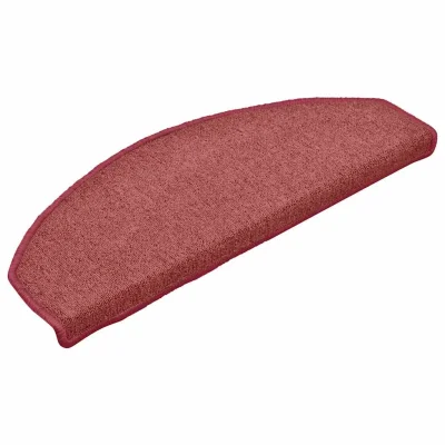 Preproga, Rug za stopnice 30 kosov rdeča 65x24x4 cm