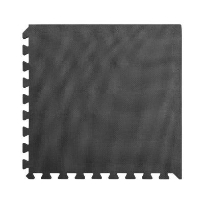 Talne podloge 12 kosov 4,32 ㎡ EVA pena črne barve