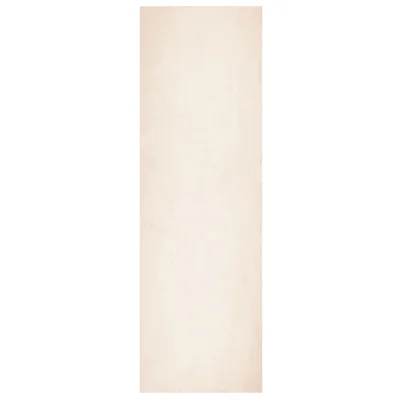 Preproga, Rug kratka vlakna mehka in pralna bež 80x250 cm