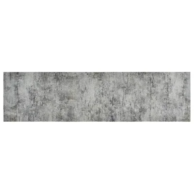 Kuhinjska Preproga, Rug pralna beton 45x150 cm žamet