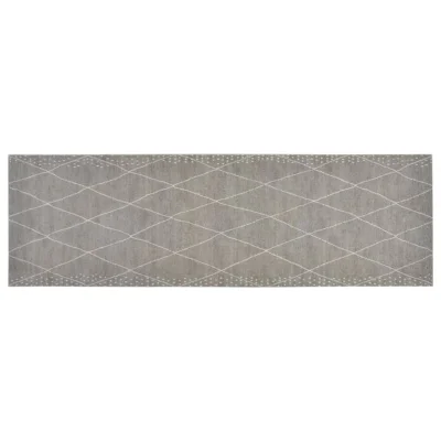 Kuhinjska Preproga, Rug pralna rombi 60x180 cm žamet