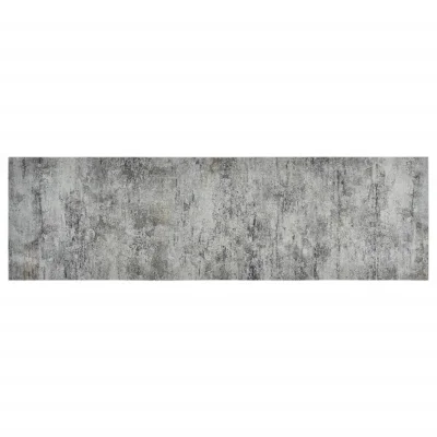 Kuhinjska Preproga, Rug pralna beton 60x180 cm žamet