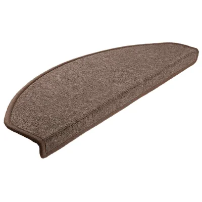 Preproga, Rug za stopnice 30 kosov Kava rjava 65x24x4 cm